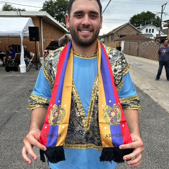 Armenian Soccer Scarf - New WRAPPED with Tags / Armenia Football Stole - Picture 3 of 17